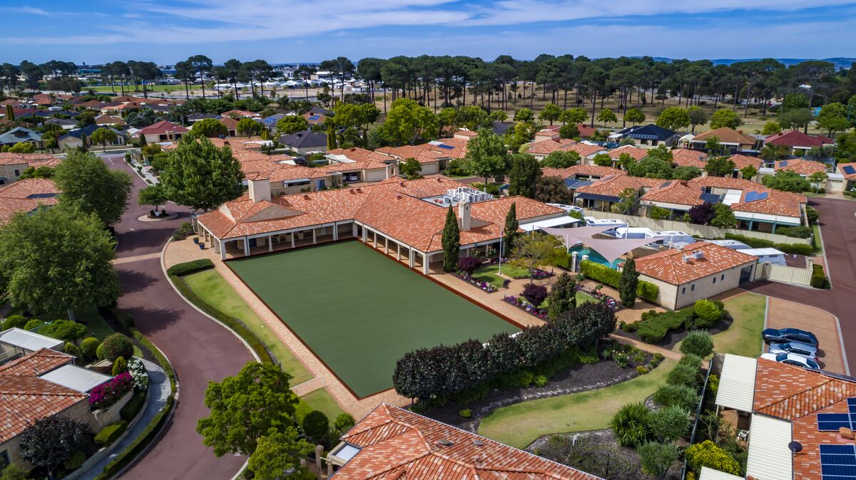 Aerial photo of The Pines