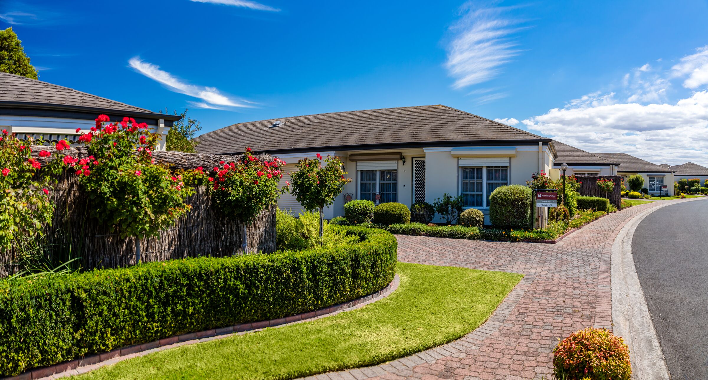 Exterior photo of Port Phillip Village