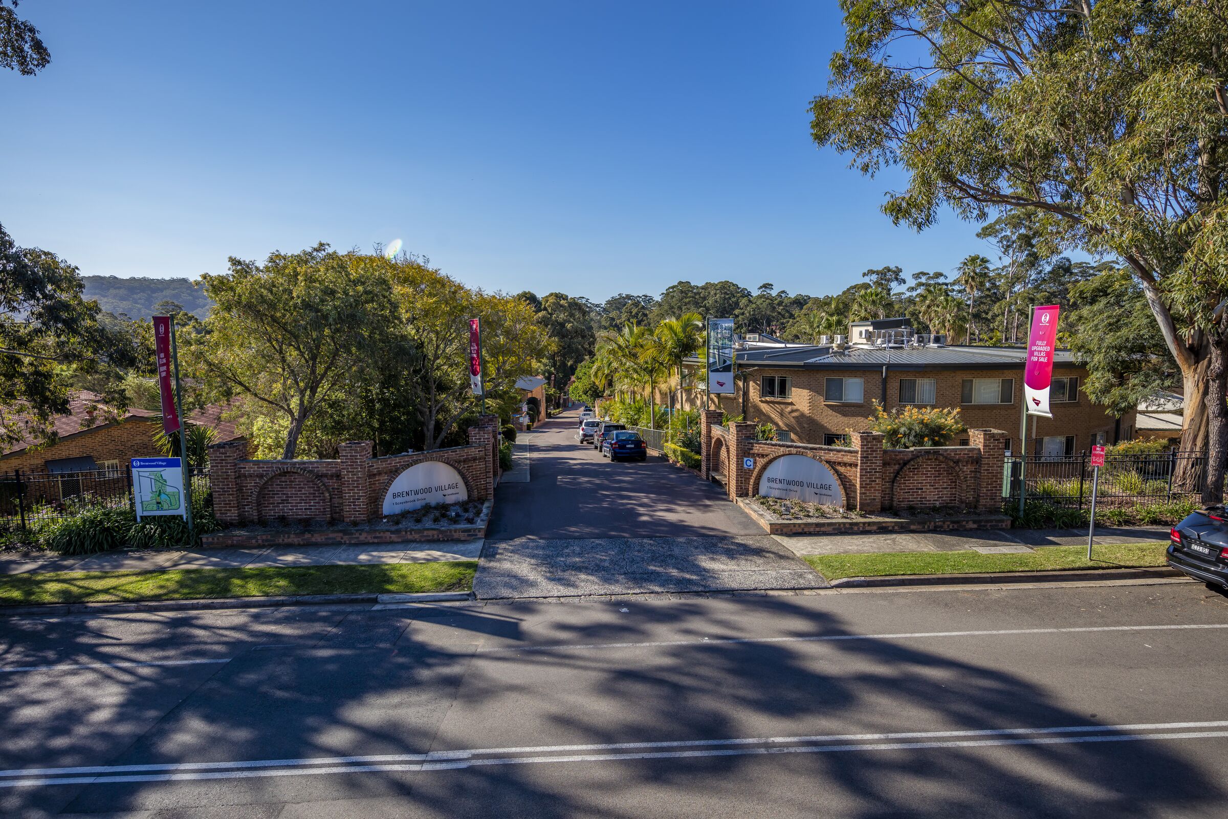 Exterior photo of Brentwood Village