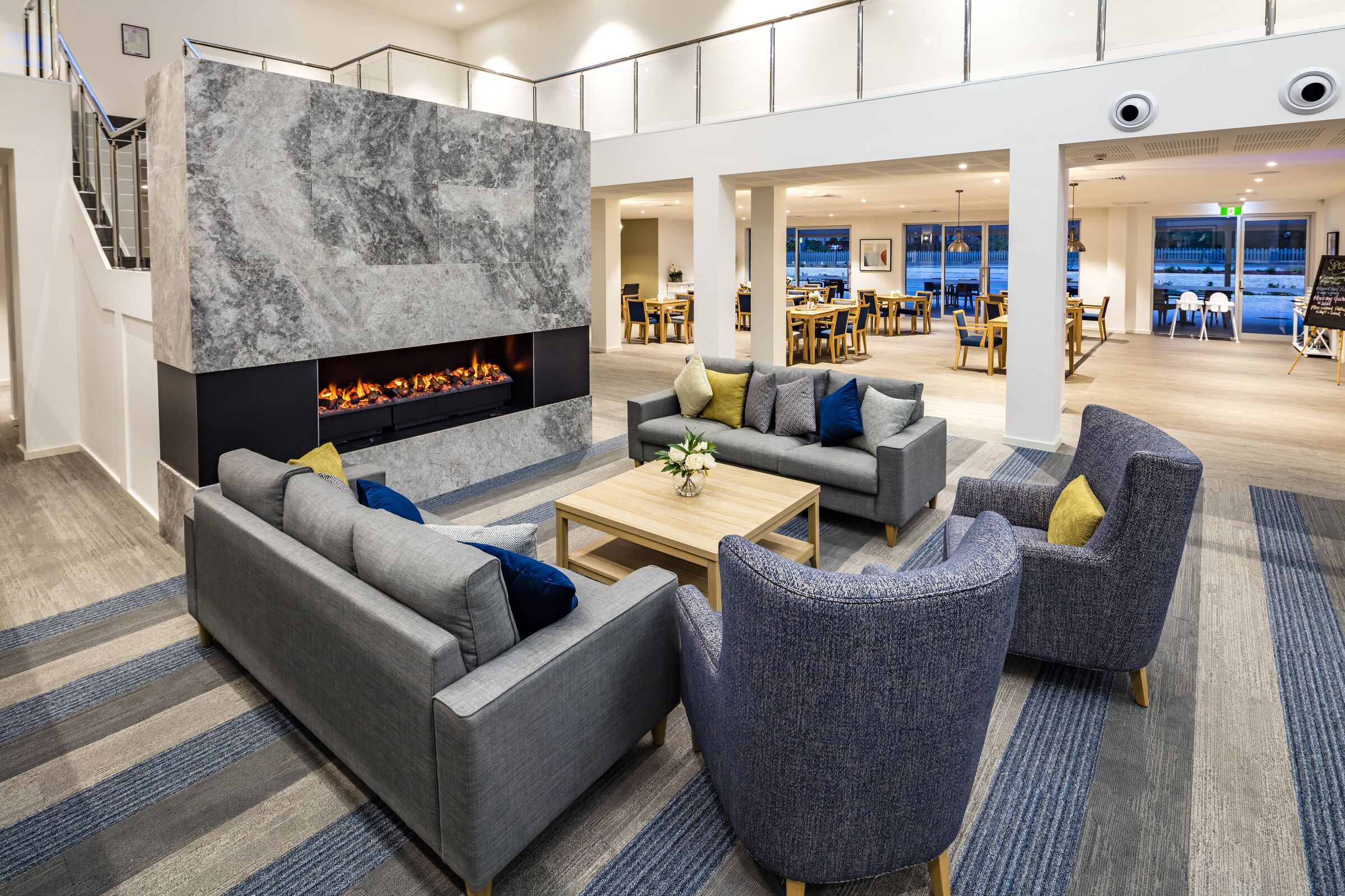 Interior photo of Brentwood Village