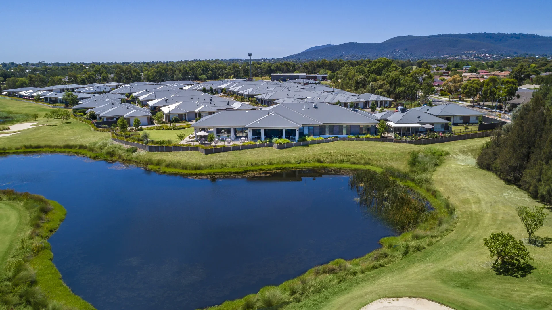 Aerial photo of The Links At Waterford