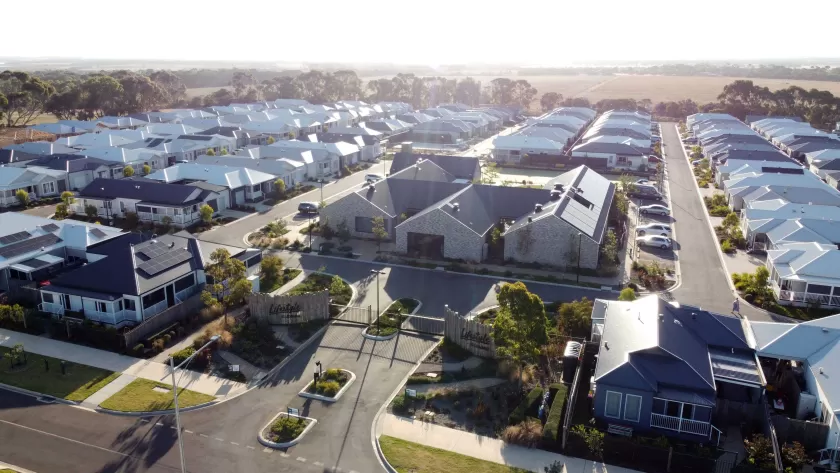 Aerial photo of Lifestyle St Leonards The Waves